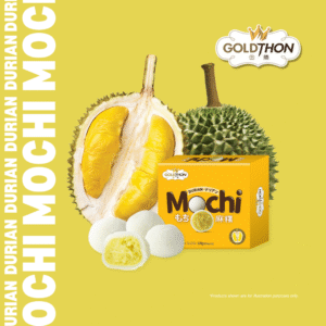 [KLANG VALLEY ONLY 只限雪隆区] <HALAL> MUSANG KING DURIAN MOCHI (120g) 猫山王榴莲麻糬 (120克)