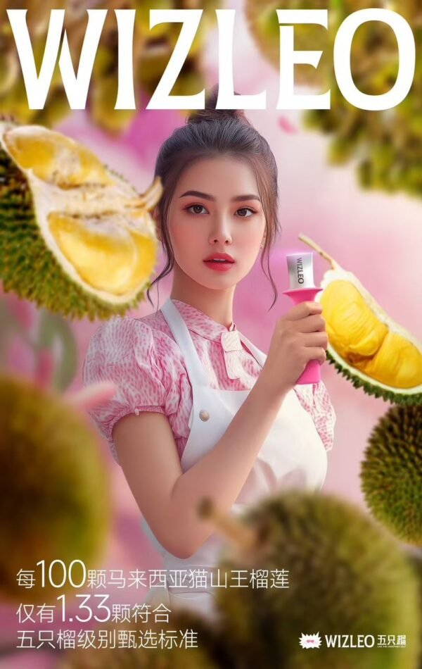 stainless steel 304 durian knife